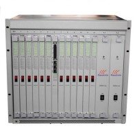 BAUDCOM 12 Slots 30 POTS Phone Fiber Multiplexer Chassis