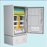 FTTX 288 Cross Stainless Steel Connecting Cabinet Free from jumper cable transfer box